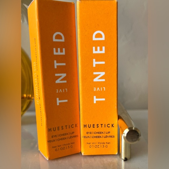 Live Tinted ~ Huestick Eye, Cheek & Lip Stick ~ Grounded ~ 0.1 oz ~ Set of 2 - Picture 10 of 10